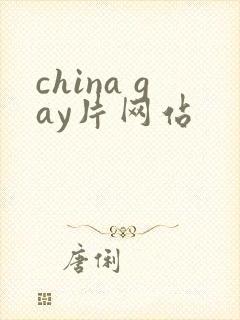 china gay片网站封面