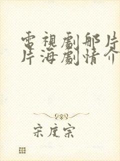 电视剧那片花那片海剧情介绍