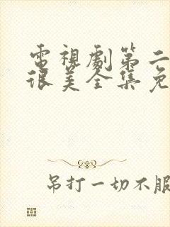 电视剧第二次也很美全集免费观看封面