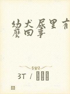 幼犬尿里有血怎么回事