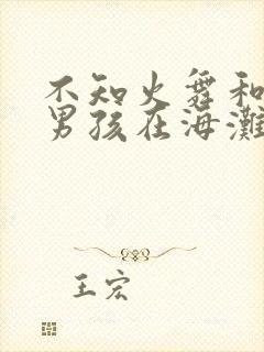 不知火舞和三个男孩在海滩上封面