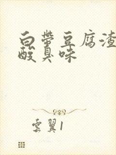 白带豆腐渣状有酸臭味