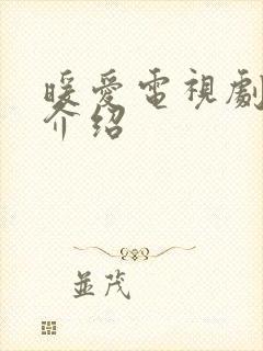 暖爱电视剧剧情介绍