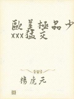 欧美极品少妇性xxx猛交