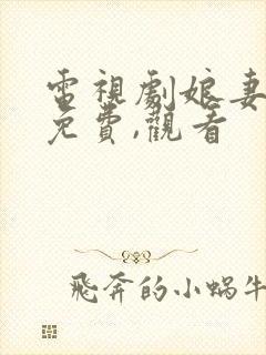 电视剧娘妻全集免费,观看