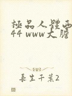 极品人体西西444 www大胆写真