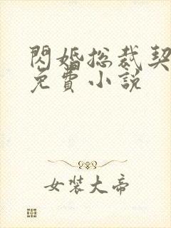 闪婚总裁契约妻免费小说