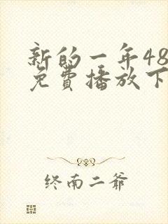 新的一年48集免费播放下载
