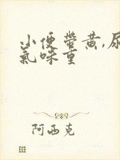 小便带黄,尿液气味重封面