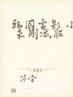 韩国电影 小姐 未删减版