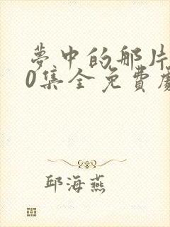 梦中的那片海40集全免费剧情