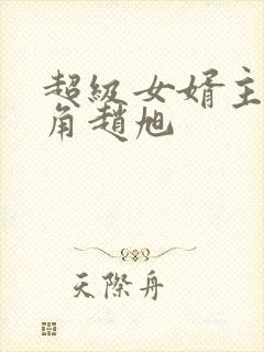 超级女婿主演主角赵旭封面