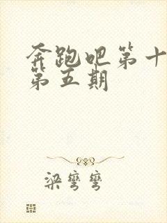 奔跑吧第十季 第五期