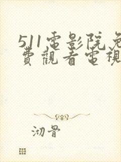 511电影院免费观看电视剧