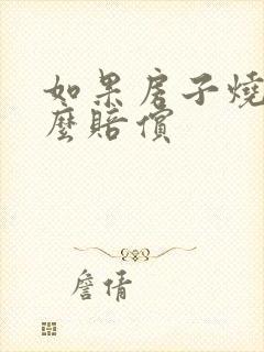 如果房子烧了怎么赔偿