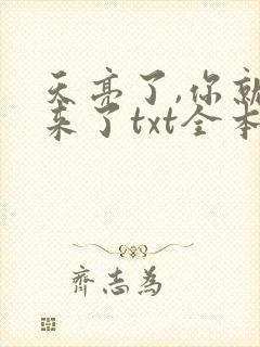 天亮了,你就回来了txt全本下载