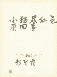 小猫尿红色尿怎么回事