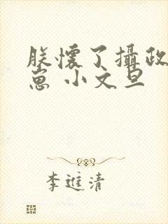 朕怀了摄政王的崽 小文旦