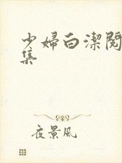 少妇白洁阅读全集