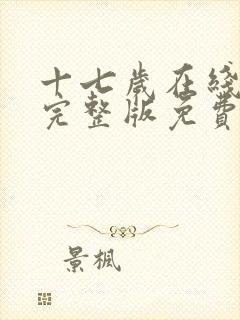 十七岁在线观看完整版免费高清