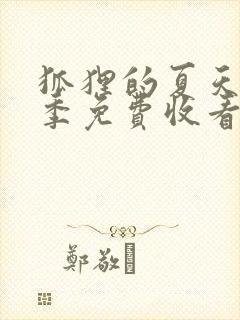 狐狸的夏天第一季免费收看