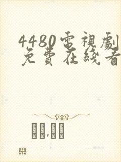 4480电视剧免费在线看官网封面