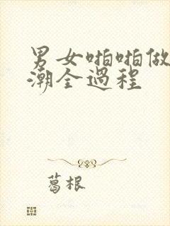 男女啪啪做爰高潮全过程