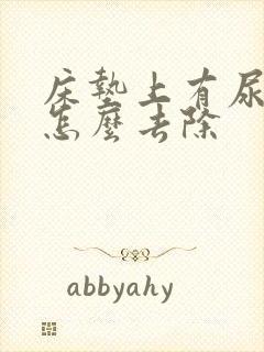 床垫上有尿骚味怎么去除