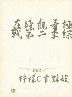 在线观看极限挑战第二季综艺免费