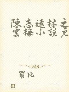 陈志远林之雅胡云梅小说免费阅读第一章封面