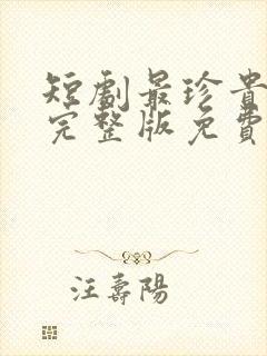 短剧最珍贵的你完整版免费观看封面