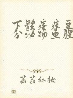 下体瘙痒豆腐渣分泌物鱼腥味