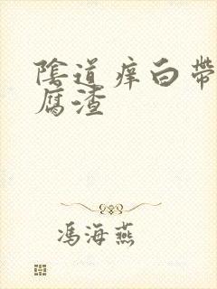 阴道痒白带是豆腐渣