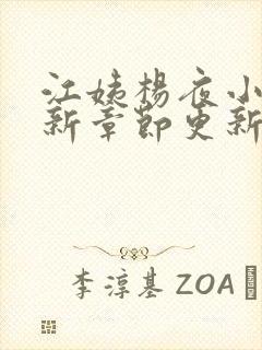 江姨杨夜小说最新章节更新时间