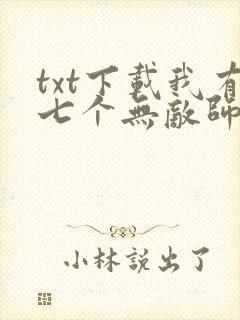 txt下载我有七个无敌师父封面