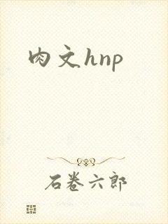 肉文hnp封面