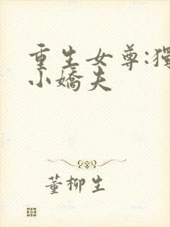 重生女尊:独宠小娇夫