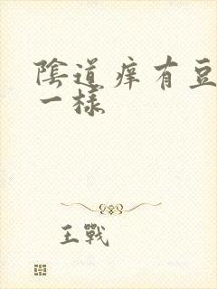 阴道痒有豆腐渣一样