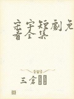 宋宇短剧免费观看全集
