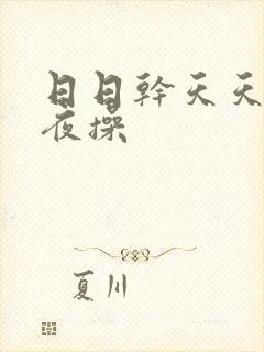 日日干天天操夜夜操