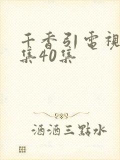 千香引电视剧全集40集