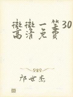 微微一笑30集高清免费