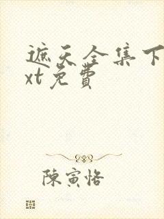 遮天全集下载txt免费