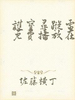 护宝寻踪电视剧免费播放在线观看星辰