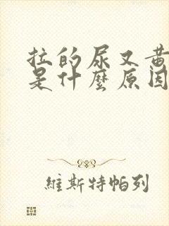 拉的尿又黄又臭是什么原因