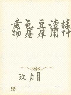 黄色豆渣样分泌物瘙痒用什么药封面