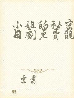 小姐的秘密生活日剧免费观看全集