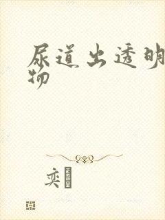 尿道出透明分泌物