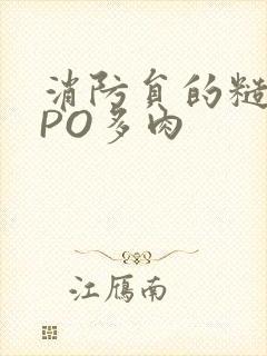 消防员的糙汉文PO多肉