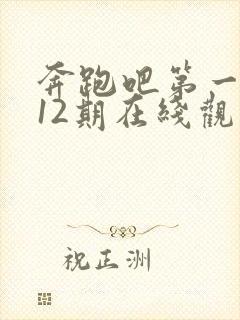 奔跑吧第一季第12期在线观看